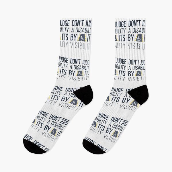Item preview, Don't Judge a Disability by Its Visibility - This gift is perfect for those who support awareness of invisible disabilities and advocate for inclusivity. designed and sold by ZyziowskyArt.