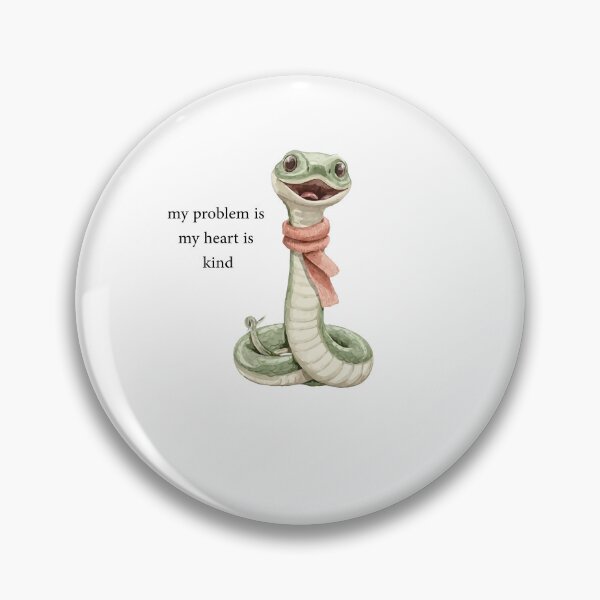 Item preview, Kind Hearted Snake My Problem designed and sold by artistcamellia.