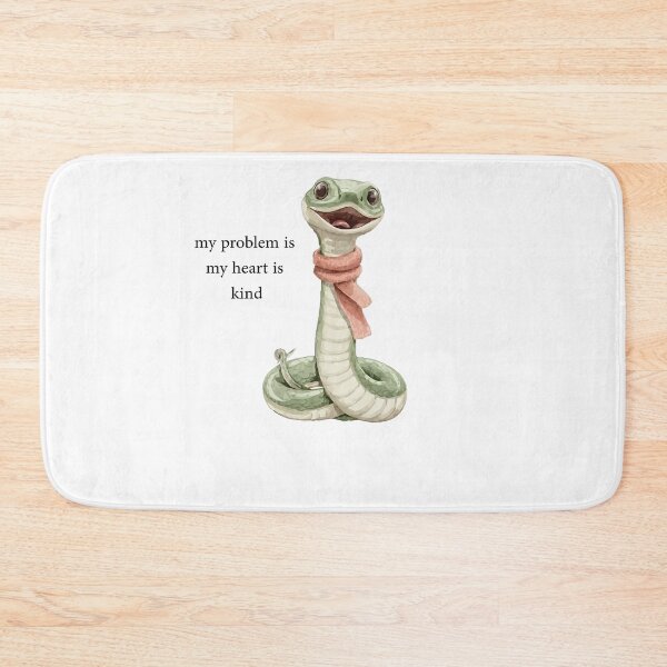 Item preview, Kind Hearted Snake My Problem designed and sold by artistcamellia.