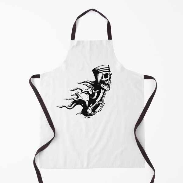 Item preview, Flaming Skull Piston Design 1 designed and sold by Mterry1202.