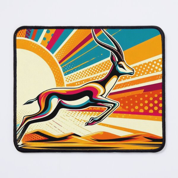Item preview, Colorful cute gazelle designed and sold by Dogandesighn.