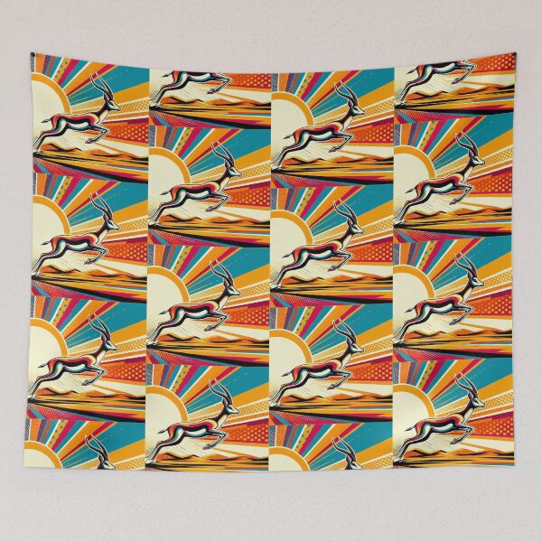 Item preview, Colorful cute gazelle designed and sold by Dogandesighn.