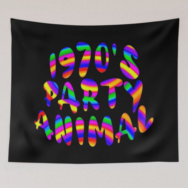 Item preview, Tie Dye Filled 1970'S PARTY ANIMAL designed and sold by carolina1.
