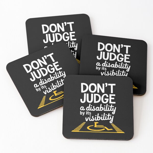 Item preview, Don't Judge a Disability by Its Visibility - The perfect gift for those who support disability awareness and inclusivity. designed and sold by ZyziowskyArt.
