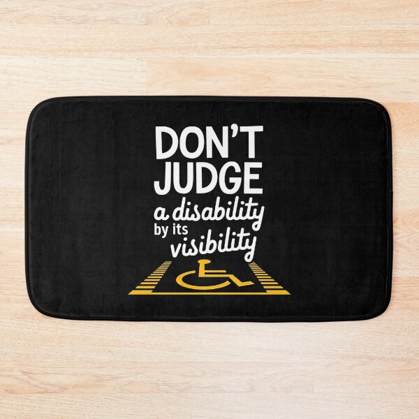 Item preview, Don't Judge a Disability by Its Visibility - The perfect gift for those who support disability awareness and inclusivity. designed and sold by ZyziowskyArt.