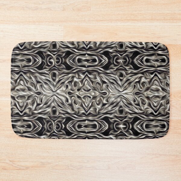 Item preview, Black and White Foliage Lace  designed and sold by fatenanwar.