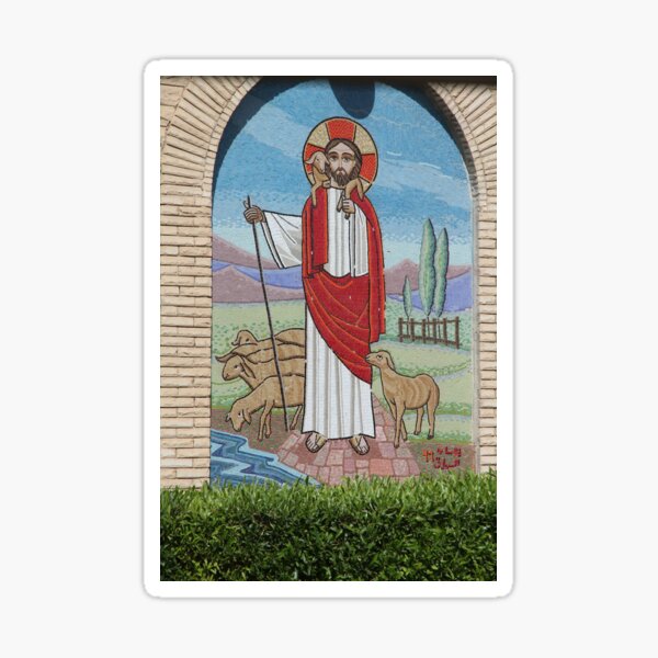 Item preview, Jesus and his lambs designed and sold by aligata1970.