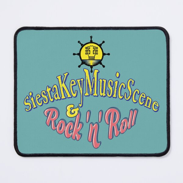Item preview, Siesta Key Music Scene & Rock 'n' Roll Logo – Siesta Key Live Music Art designed and sold by Siesta Key Music Scene.