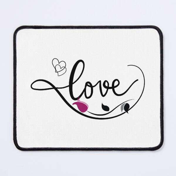 Item preview, Hand Lettered "Love" Script Calligraphy Art designed and sold by CholarCrafts.