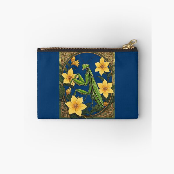 Item preview, Mantid Insect And Yellow Jasmine Flowers designed and sold by taiche.