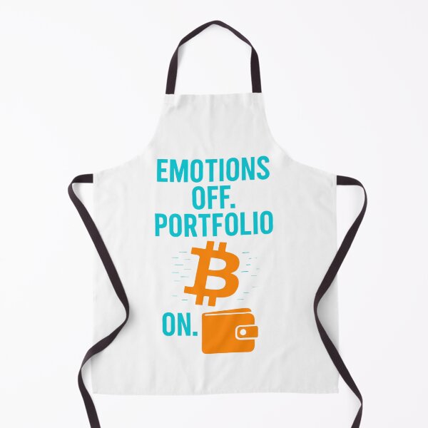 Item preview, "Emotions Off. Portfolio On." – Bitcoin Discipline Design designed and sold by BitCrop.