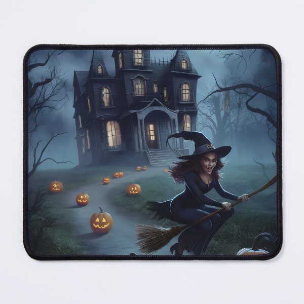 Item preview, A witch's Halloween expedition. designed and sold by MyHappyArtShop.