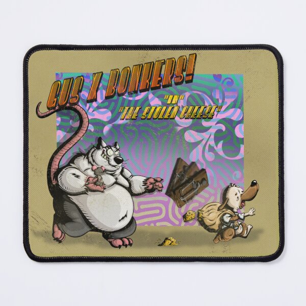 Item preview, Bonkers And Gus "In Stolen The Cheese" designed and sold by HighlySmiley.