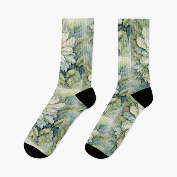 Item preview, Calm Green Palette Flower 2 designed and sold by IvaRenee.