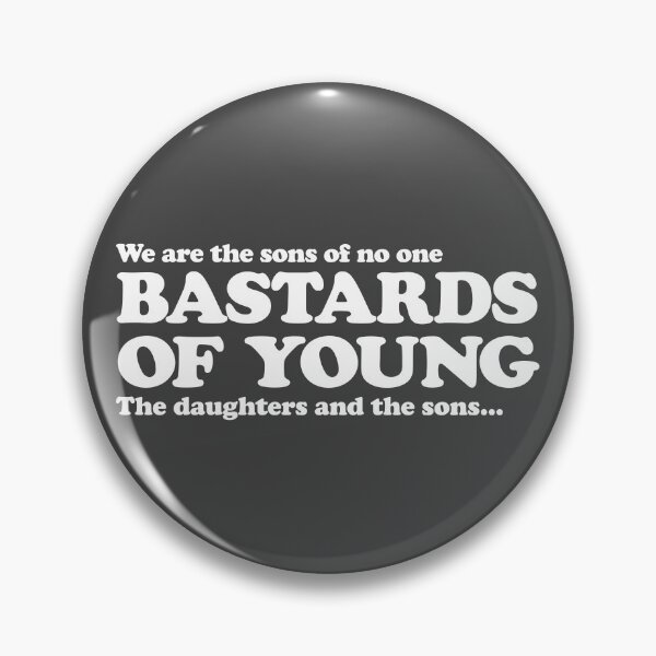 Item preview, Mats Bastards of Young (white) designed and sold by TraceTheFace.