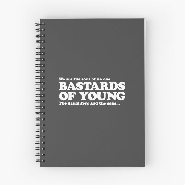Item preview, Mats Bastards of Young (white) designed and sold by TraceTheFace.