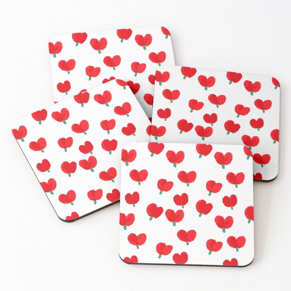 Item preview, Red​ and pink floral designed and sold by upupupshop.