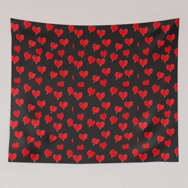 Item preview, Red​ and pink floral designed and sold by upupupshop.