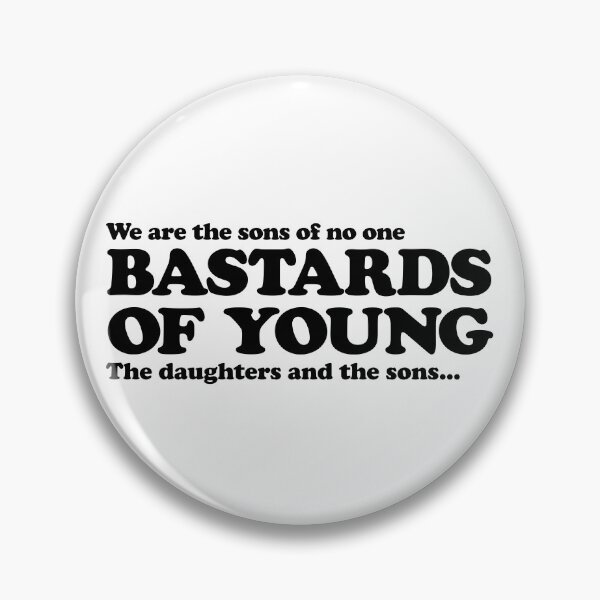 Item preview, Mats Bastards of Young (black) designed and sold by TraceTheFace.