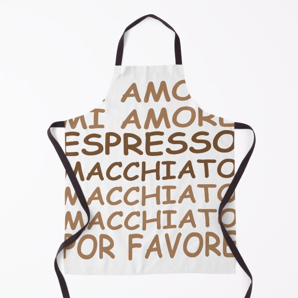 Item preview, MI AMORE ESPRESSO MACCHIATO POR FAVORE designed and sold by hemp3x.