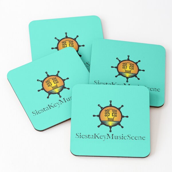 Item preview, Siesta Key Music Scene Logo – Sunset Guitar Helm Design designed and sold by Siesta Key Music Scene.