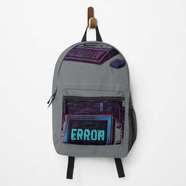 Item preview, Retro Computer Error Art – Vintage 80s Aesthetic Tech Poster designed and sold by KDesignCrafts.