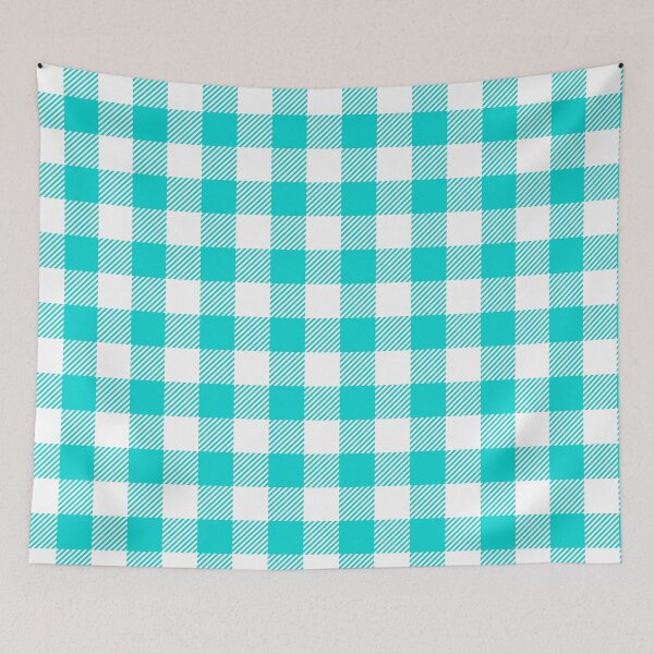 Item preview, Turquoise and White Sea Tropical Print All Over designed and sold by Feeling Artsy.