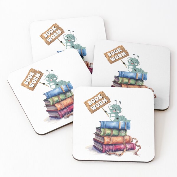 Item preview, Book Worm by H LaBs Creations © designed and sold by H LaBs Creations.