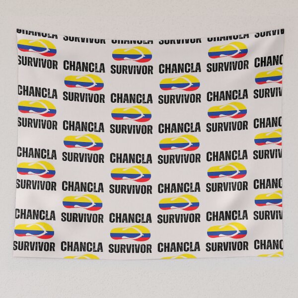Item preview, Colombia flag hispanic heritage colombian Chancla survivor designed and sold by erozzz.