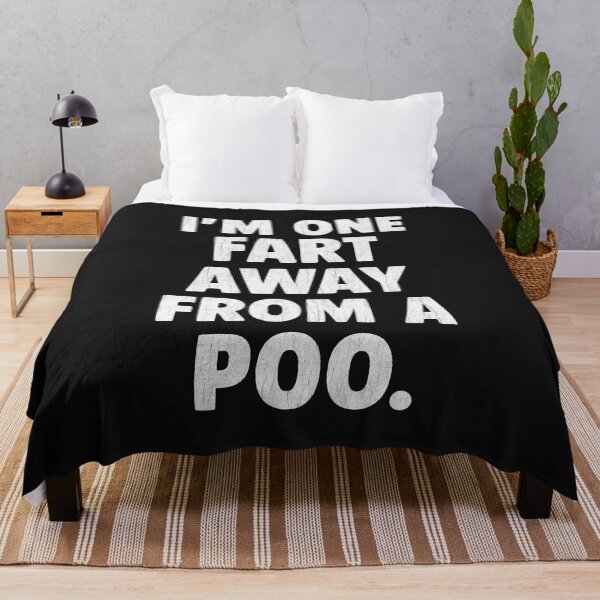 Item preview, One Fart Away From a Poo designed and sold by PostersMode.