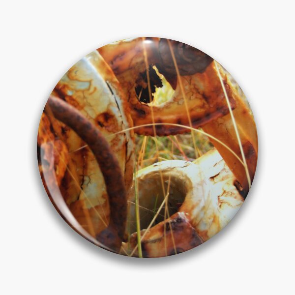 Item preview, rusted mechanisms among grass print designed and sold by Jenzer83.
