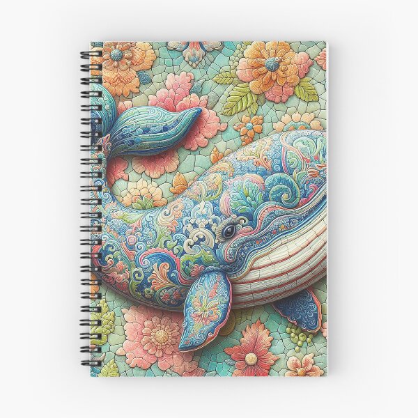 Item preview, Elegant Whale Patterns  designed and sold by Vanich-Panich.