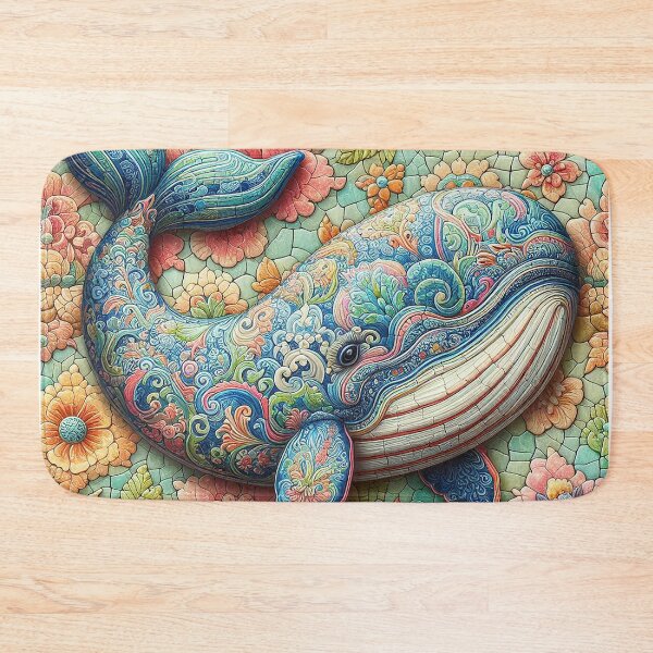Item preview, Elegant Whale Patterns  designed and sold by Vanich-Panich.