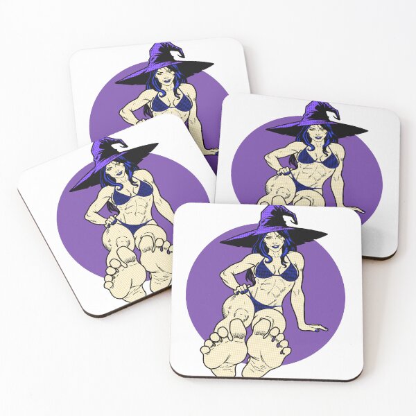 Item preview, Halloween Witch Pinup designed and sold by SolefulStickers.