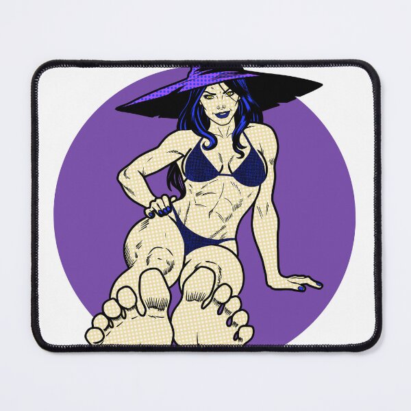 Item preview, Halloween Witch Pinup designed and sold by SolefulStickers.