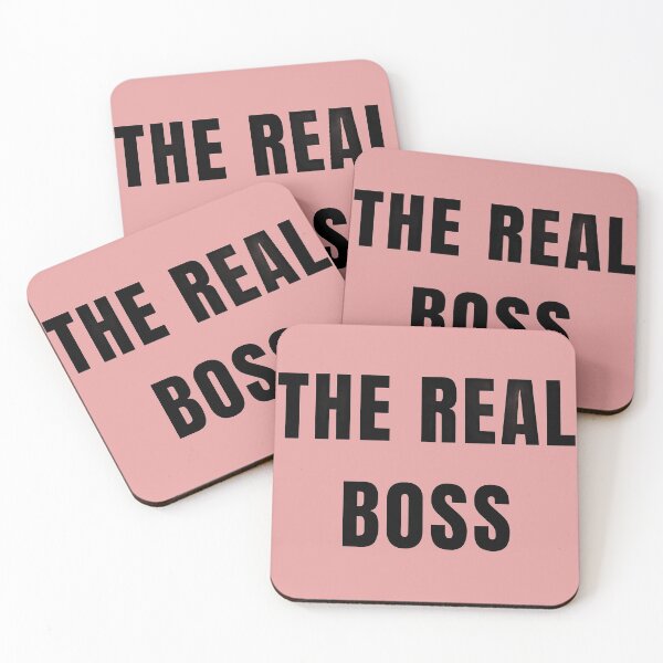 Item preview, The Real Boss : Funny Couple Design for the One in Charge designed and sold by AlienTechs.