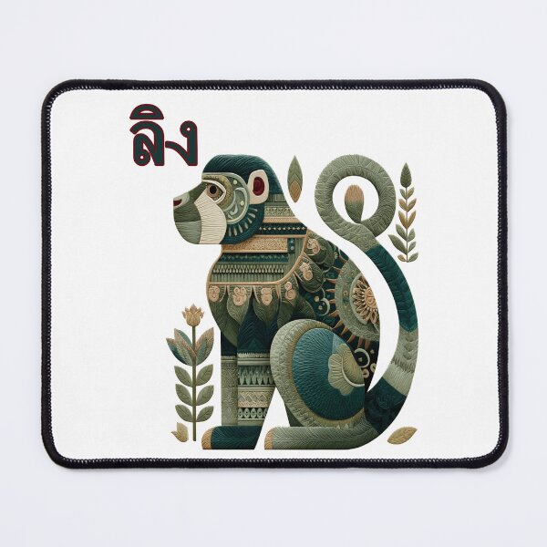 Item preview, Groovy Jungle Vibes – Funky Native Monkey Art designed and sold by Ignorant-Artist.