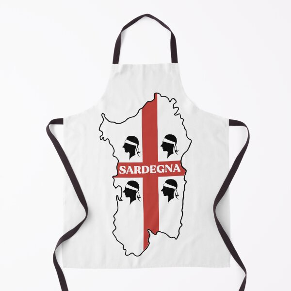 Item preview, Sardinia map designed and sold by Wolagno.