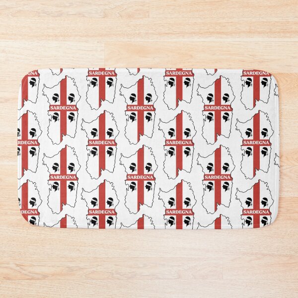 Item preview, Sardinia map designed and sold by Wolagno.
