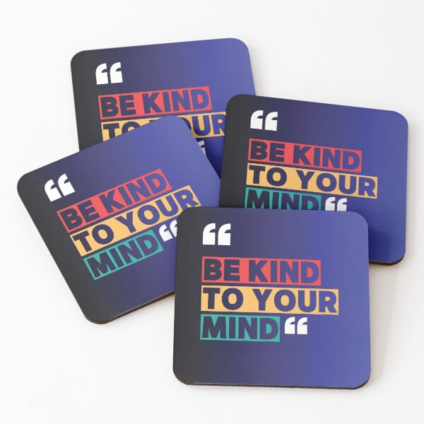 Item preview, Be Kind to your Mind - Mental Health Quote designed and sold by Bahlul-Arts.