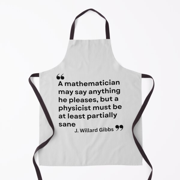 Item preview, J. Willard Gibbs' Sanity Plea for Physicists! designed and sold by MPC-Mince-Pies.