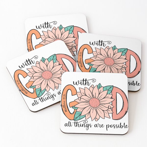Item preview, With God All Things Are Possible designed and sold by MrsMoore18.