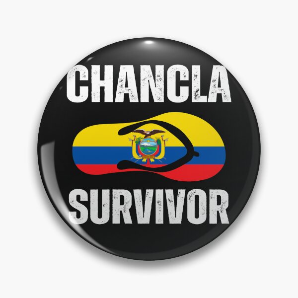 Item preview, Ecuador flag hispanic heritage ecuadorian Chancla survivor designed and sold by erozzz.