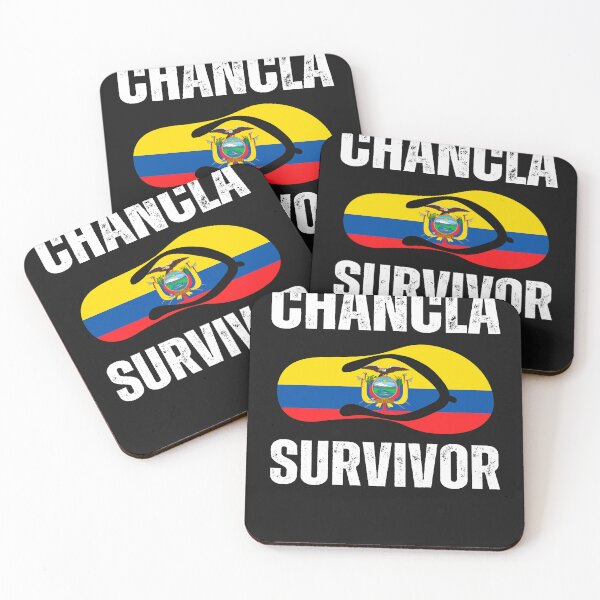 Item preview, Ecuador flag hispanic heritage ecuadorian Chancla survivor designed and sold by erozzz.