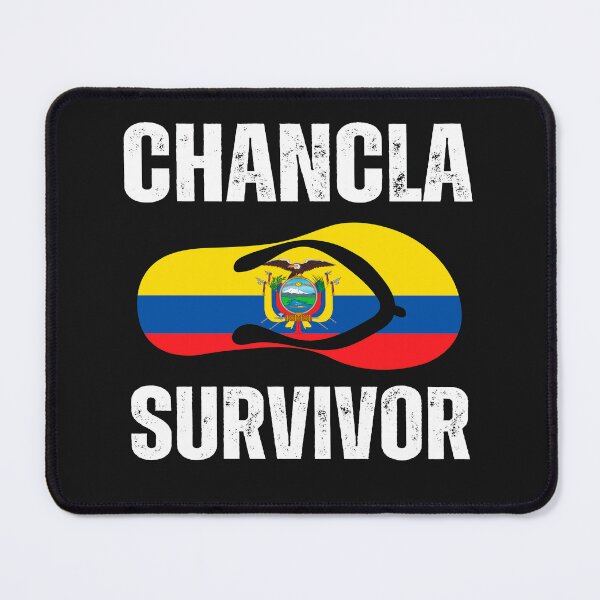 Item preview, Ecuador flag hispanic heritage ecuadorian Chancla survivor designed and sold by erozzz.
