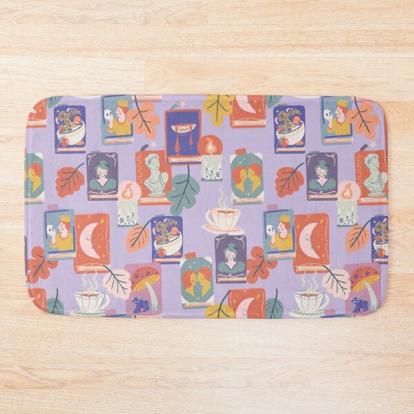 Item preview, Bookstore Fall Ambience Hand Drawn Pattern designed and sold by permare.