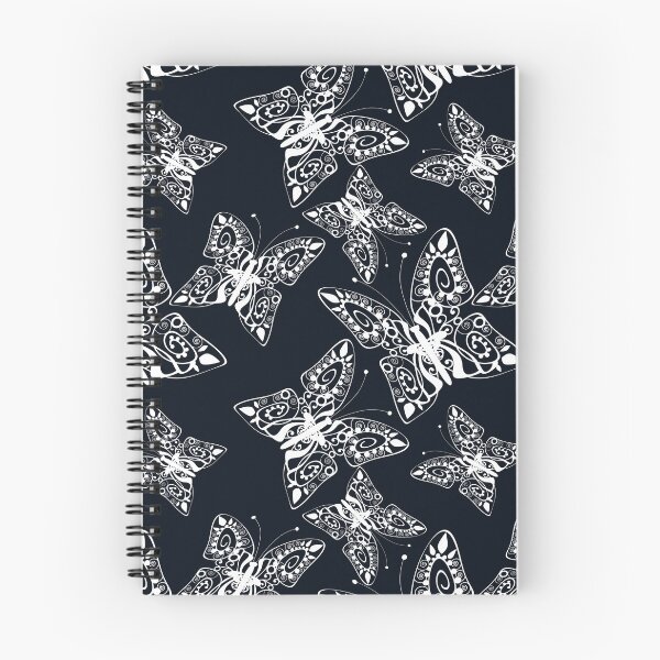 Item preview, Seamless texture background black and white Butterfly. designed and sold by fuzzyfox.