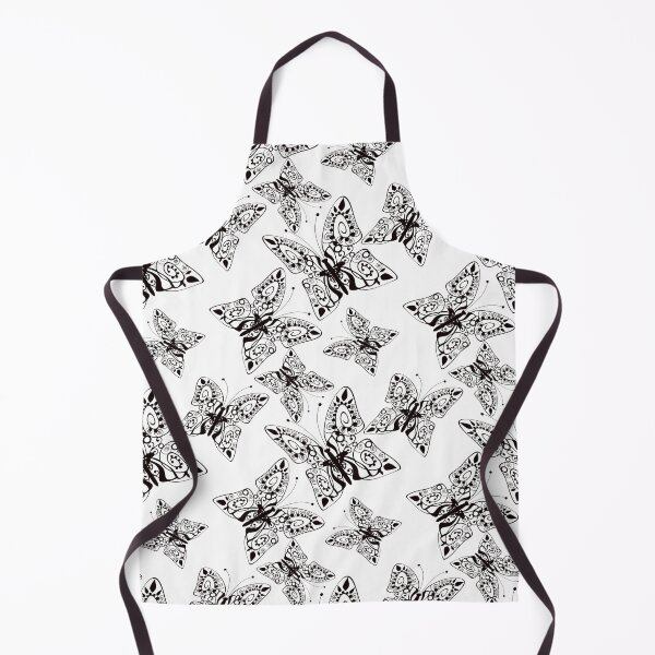 Item preview, Seamless texture background black and white Butterfly. designed and sold by fuzzyfox.