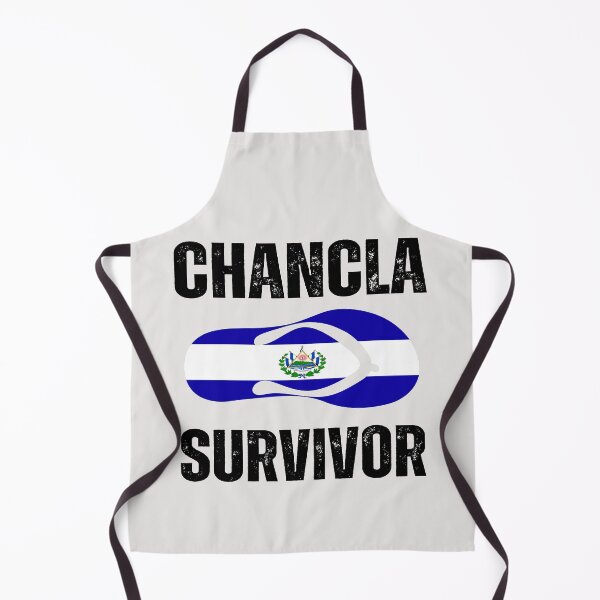 Item preview, El Salvador flag hispanic heritage salvadorian Chancla survivor designed and sold by erozzz.