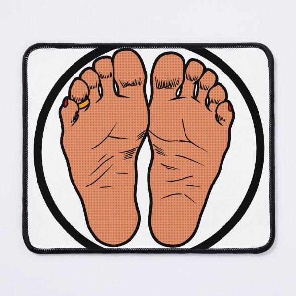 Item preview, Feet Badge designed and sold by SolefulStickers.